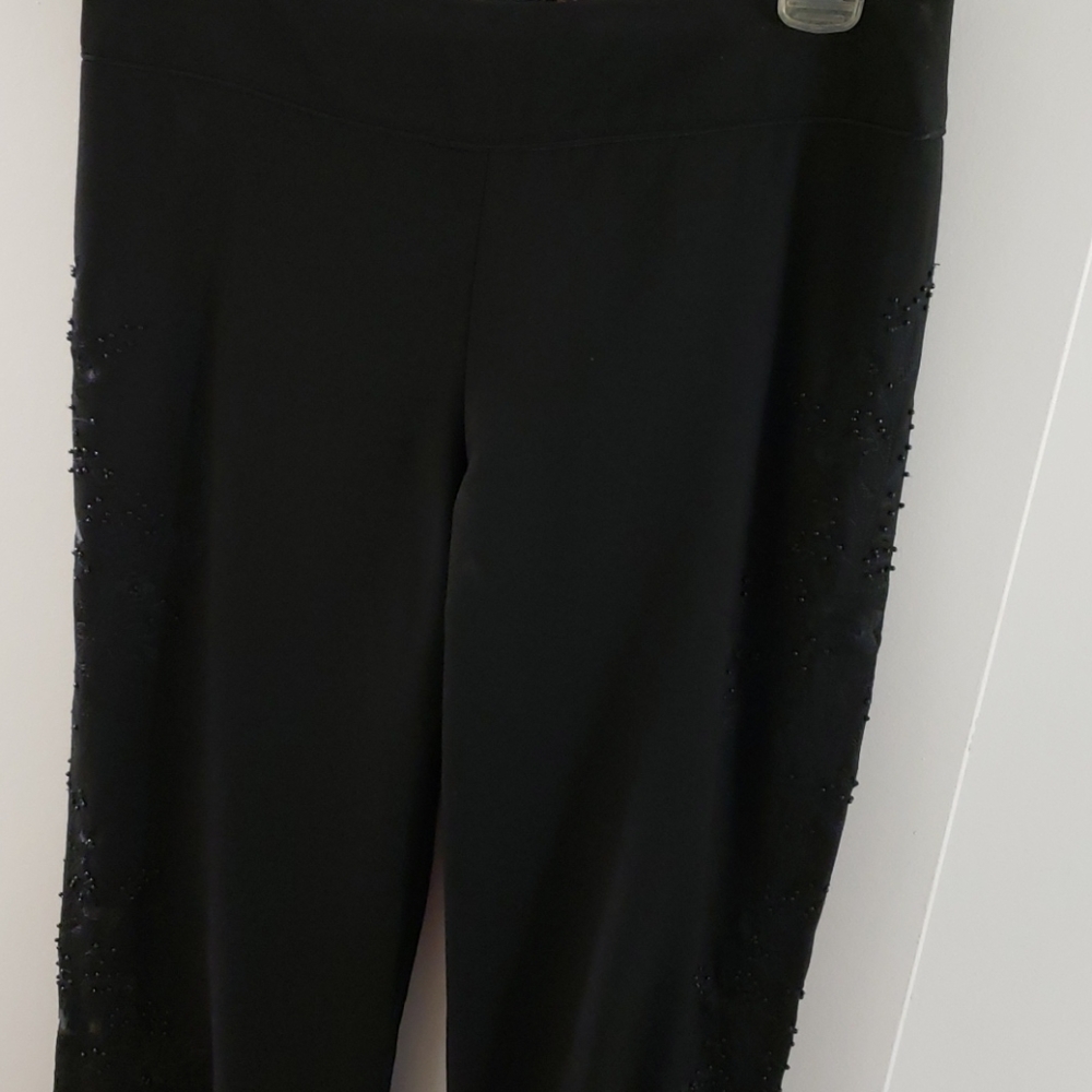 Pants with pretty embroidery on each side's length